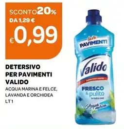 Ekom Detersivo per pavimenti Valido offerta