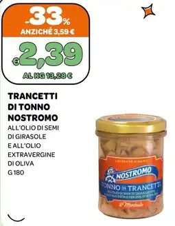 Ekom Trancetti di tonno Nostromo offerta