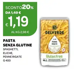 Ekom Pasta senza glutine Delverde offerta