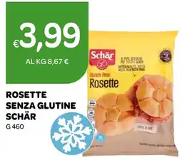 Ekom Rosette senza glutine Schär offerta