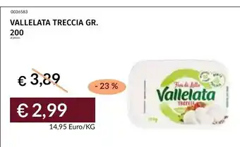 Prezzemolo e Vitale Vallelata Treccia offerta