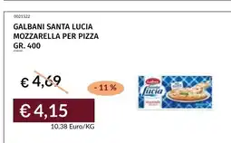 Prezzemolo e Vitale GALBANI SANTA LUCIA MOZZARELLA PER PIZZA offerta