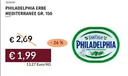 Prezzemolo e Vitale PHILADELPHIA ERBE MEDITERRANEE offerta