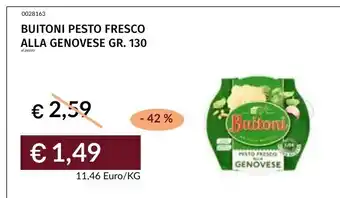 Buitoni Pesto Fresco alla Genovese