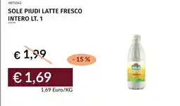 Prezzemolo e Vitale SOLE PIUDI LATTE FRESCO INTERO offerta