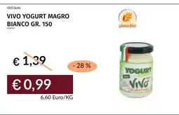 Prezzemolo e Vitale VIVO YOGURT MAGRO BIANCO offerta