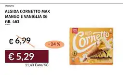 Prezzemolo e Vitale Algida Cornetto Max offerta