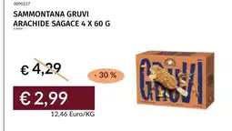 Prezzemolo e Vitale Sammontana Gruvi Arachide Sagace offerta