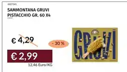 Prezzemolo e Vitale Sammontana Gruvi Pistacchio offerta