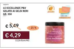 Prezzemolo e Vitale LE ECCELLENZE P&V GELATO AI GELSI NERI offerta