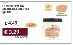 Prezzemolo e Vitale LE ECCELLENZE P&V GELATO ALLA NOCCIOLA offerta