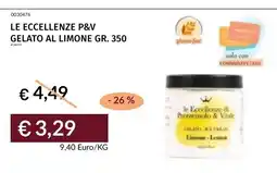 Prezzemolo e Vitale le Eccellenze di Prezzemolo & Vitale GELATO AL LIMONE offerta
