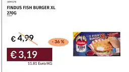 Prezzemolo e Vitale FINDUS FISH BURGER XL offerta