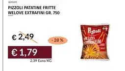 Prezzemolo e Vitale Pizzoli Patatine Fritte WeLove Extrafini offerta