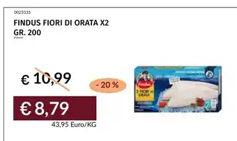 Prezzemolo e Vitale FINDUS FIORI DI ORATA offerta