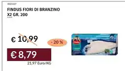 Prezzemolo e Vitale FINDUS FIORI DI BRANZINO offerta