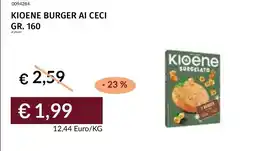 Prezzemolo e Vitale Kioene Burger ai Ceci offerta