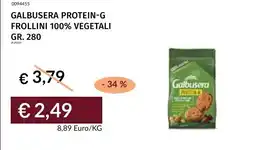 Prezzemolo e Vitale Galbusera Protein-G Frollini 100% Vegetali offerta
