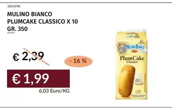 Prezzemolo e Vitale MULINO BIANCO PlumCake Classico offerta