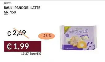 Prezzemolo e Vitale BAULI PANDORI LATTE offerta