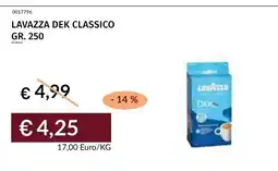 Prezzemolo e Vitale LAVAZZA DEK CLASSICO offerta