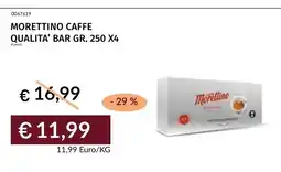 Prezzemolo e Vitale MORETTINO CAFFE QUALITA' BAR offerta