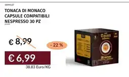 Prezzemolo e Vitale TONACA DI MONACO CAPSULE COMPATIBILI NESPRESSO offerta