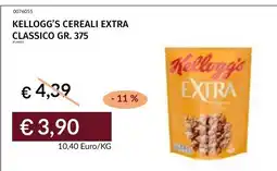 Prezzemolo e Vitale Kellogg's Cereali Extra Classico offerta