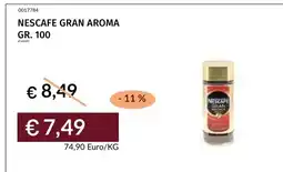 Prezzemolo e Vitale NESCAFE GRAN AROMA offerta