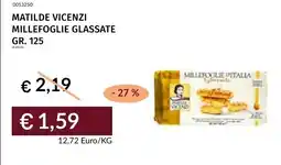 Prezzemolo e Vitale MATILDE VICENZI MILLEFOGLIE GLASSATE offerta