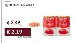 Prezzemolo e Vitale MUTTI PELATI offerta