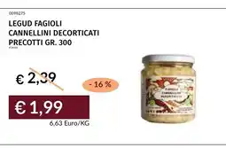 Prezzemolo e Vitale LEGUD FAGIOLI CANNELLINI DECORTICATI offerta