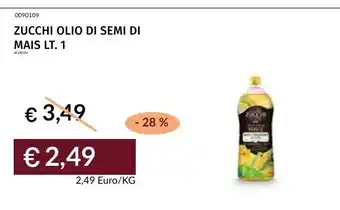 Prezzemolo e Vitale ZUCCHI OLIO DI SEMI DI MAIS offerta