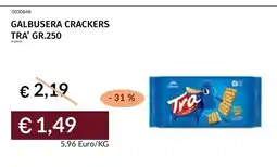 Prezzemolo e Vitale Galbusera Crackers Tra' offerta