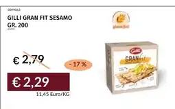 Prezzemolo e Vitale GILLI GRAN FIT SESAMO offerta