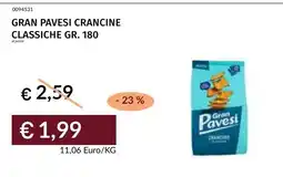 Prezzemolo e Vitale Gran Pavesi Crancine Classiche offerta