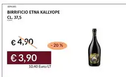 Prezzemolo e Vitale Birrificio Etna Kallyope offerta