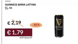 Prezzemolo e Vitale GUINNESS BIRRA LATTINA offerta