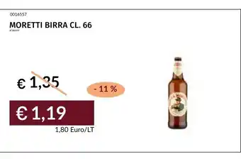 Prezzemolo e Vitale MORETTI BIRRA offerta