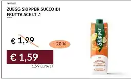 Prezzemolo e Vitale ZUEGG SKIPPER SUCCO DI FRUTTA ACE offerta