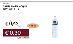 Prezzemolo e Vitale SANTA MARIA ACQUA NATURALE L 2 offerta