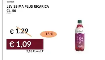 Prezzemolo e Vitale LeviSSima Plus Ricarica offerta