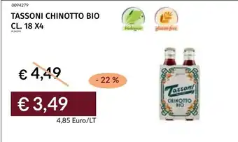 Prezzemolo e Vitale Tassoni Chinotto Bio offerta