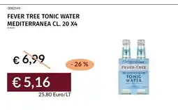 Prezzemolo e Vitale FEVER TREE TONIC WATER MEDITERRANEA offerta
