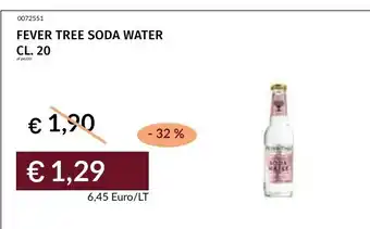 Prezzemolo e Vitale FEVER TREE SODA WATER offerta