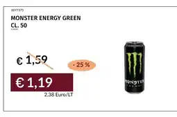 Prezzemolo e Vitale MONSTER ENERGY GREEN offerta