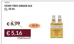 Prezzemolo e Vitale FEVER TREE GINGER ALE offerta