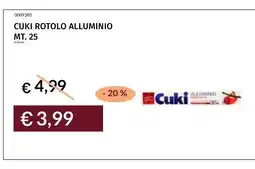 Prezzemolo e Vitale CUKI ROTOLO ALLUMINIO offerta