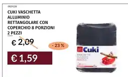 Prezzemolo e Vitale Cuki Vaschetta Alluminio offerta