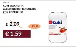 Prezzemolo e Vitale Cuki Vaschetta Alluminio Rettangolare Con Coperchio offerta
